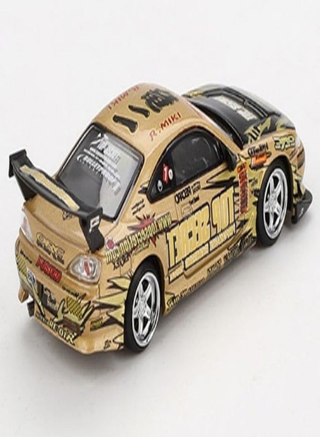 MINI GT 1/64 Nissan Silvia (S15) Top Secret D1GP (Right Handle) Finished Product MGT00714-BL - Image 3